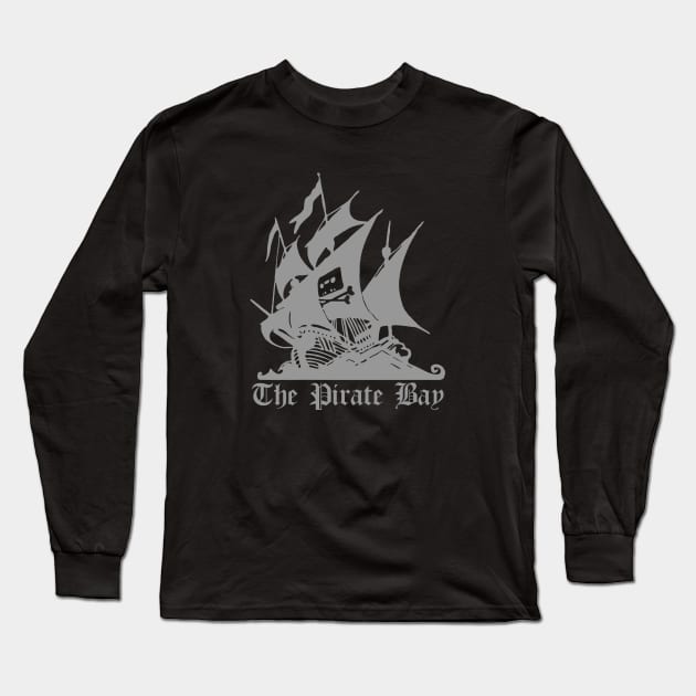 The Pirate Bay Long Sleeve T-Shirt by trev4000